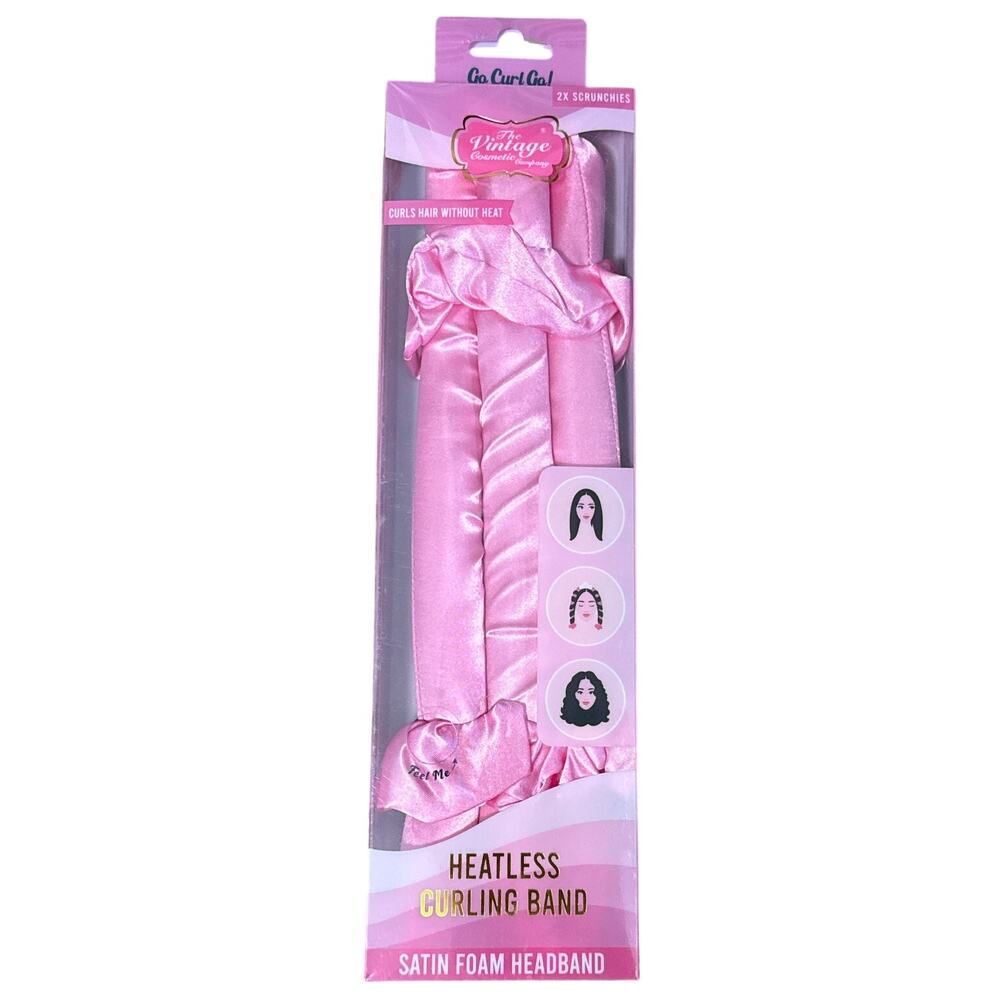 The Vintage Cosmetic Company Heatless Satin Foam Curling Band